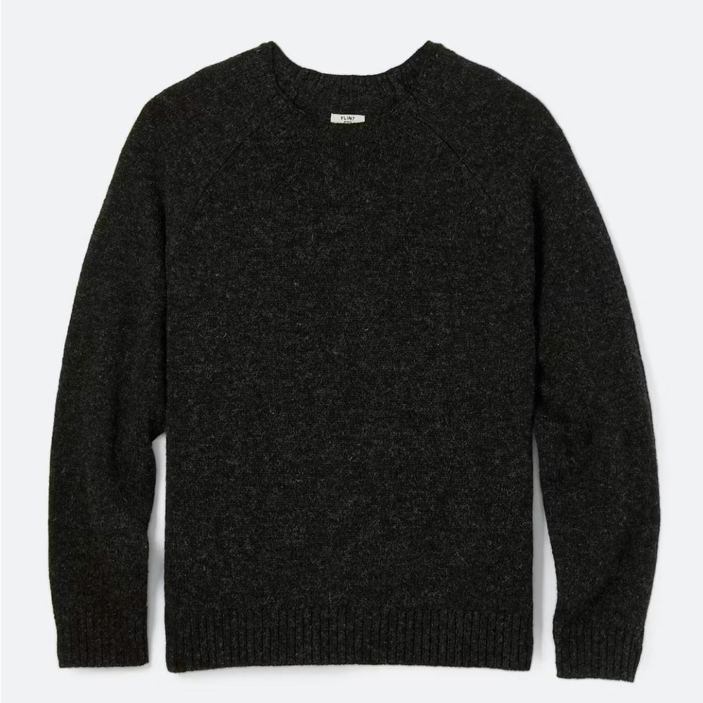 Knoll Shetland Wool Crewneck Sweater